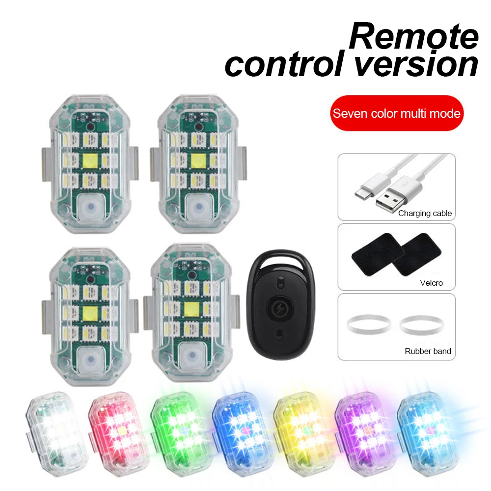 Drone Strobe Light - Drahtlose Fernbedienung LED Flugzeug Strobe Licht