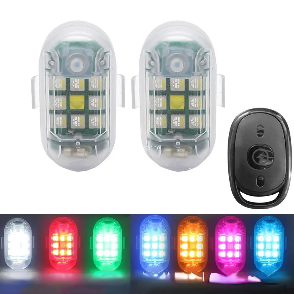 Drone Strobe Light - 1/2pcs drahtlose LED-Blitzlicht Fernbedienung Warn lampe
