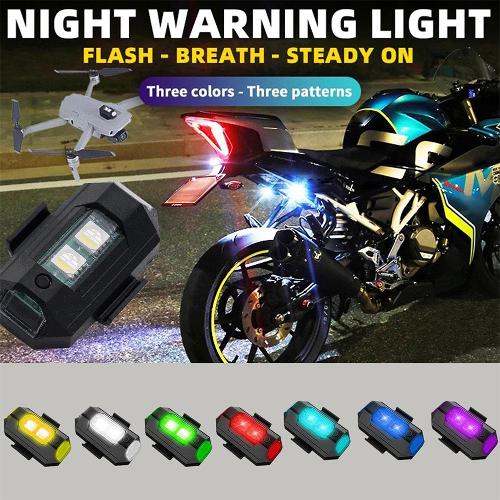 2 Stück Mini-LED-Blitzlichter, – Drone Strobe Light Bewertung und Preis