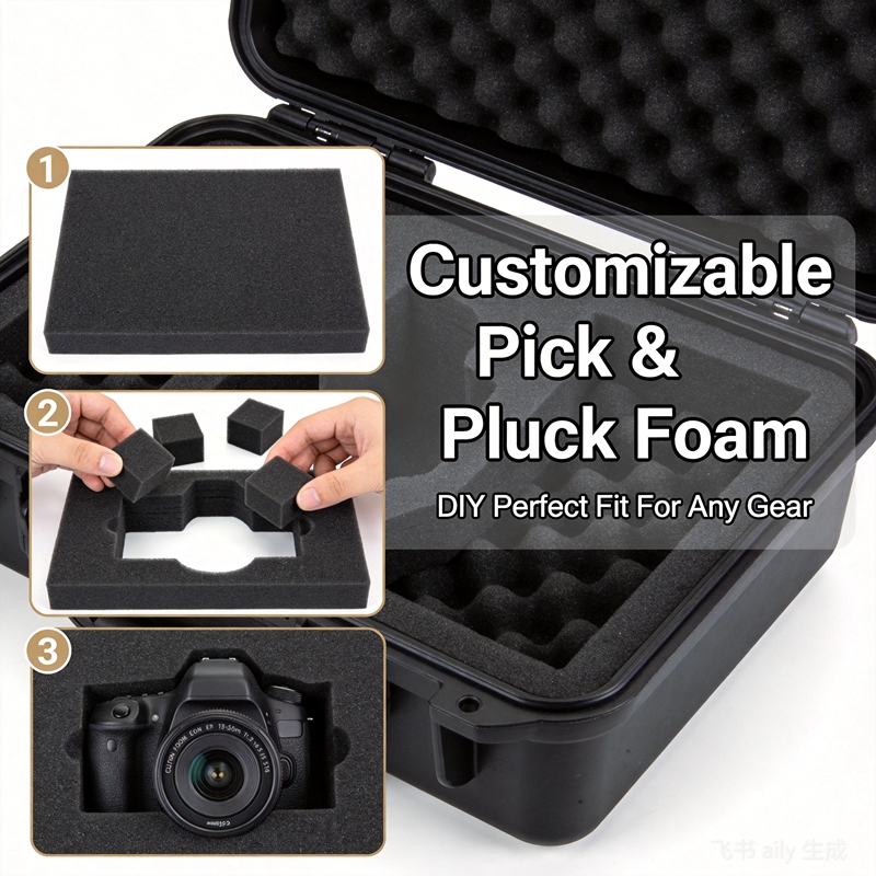 Vorgefertigte Schaumstoff-Foto – Drone Hard Shell Case Bewertung und Preis